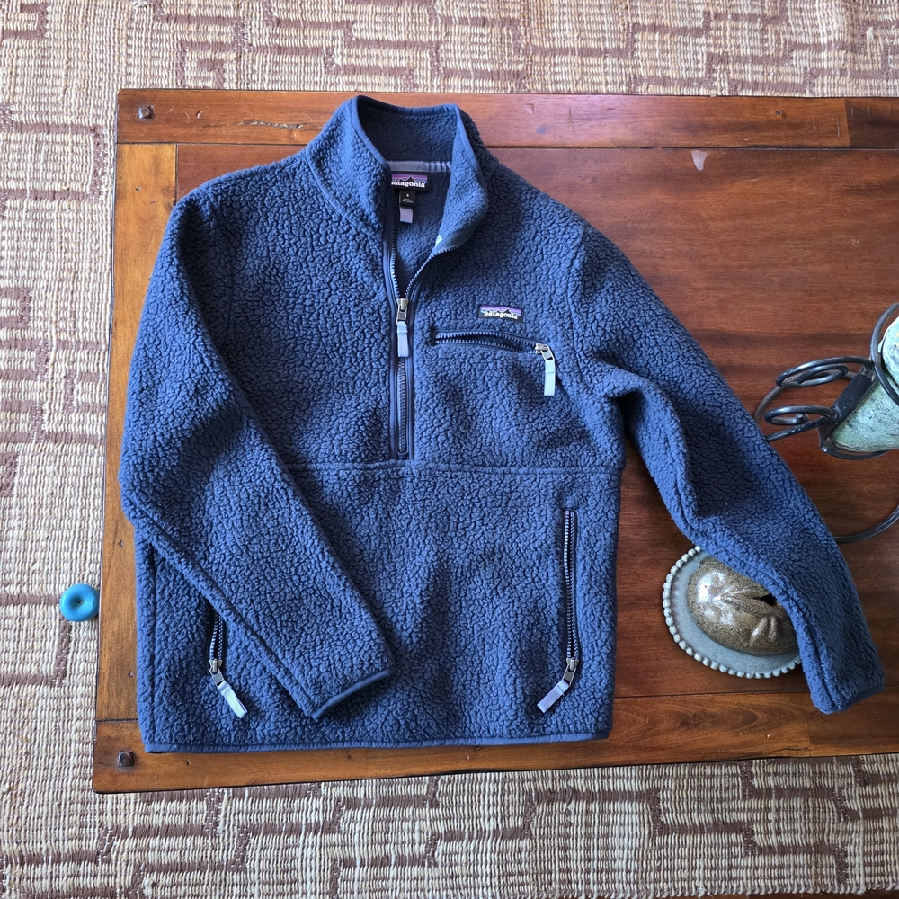 Patagonia Deep Blue Fleece Pullover